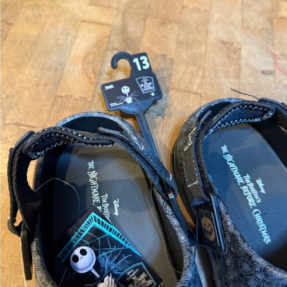 Disney Jack Skellington nightmare before Christmas clogs sandals men’s 13 47 - Picture 10 of 16